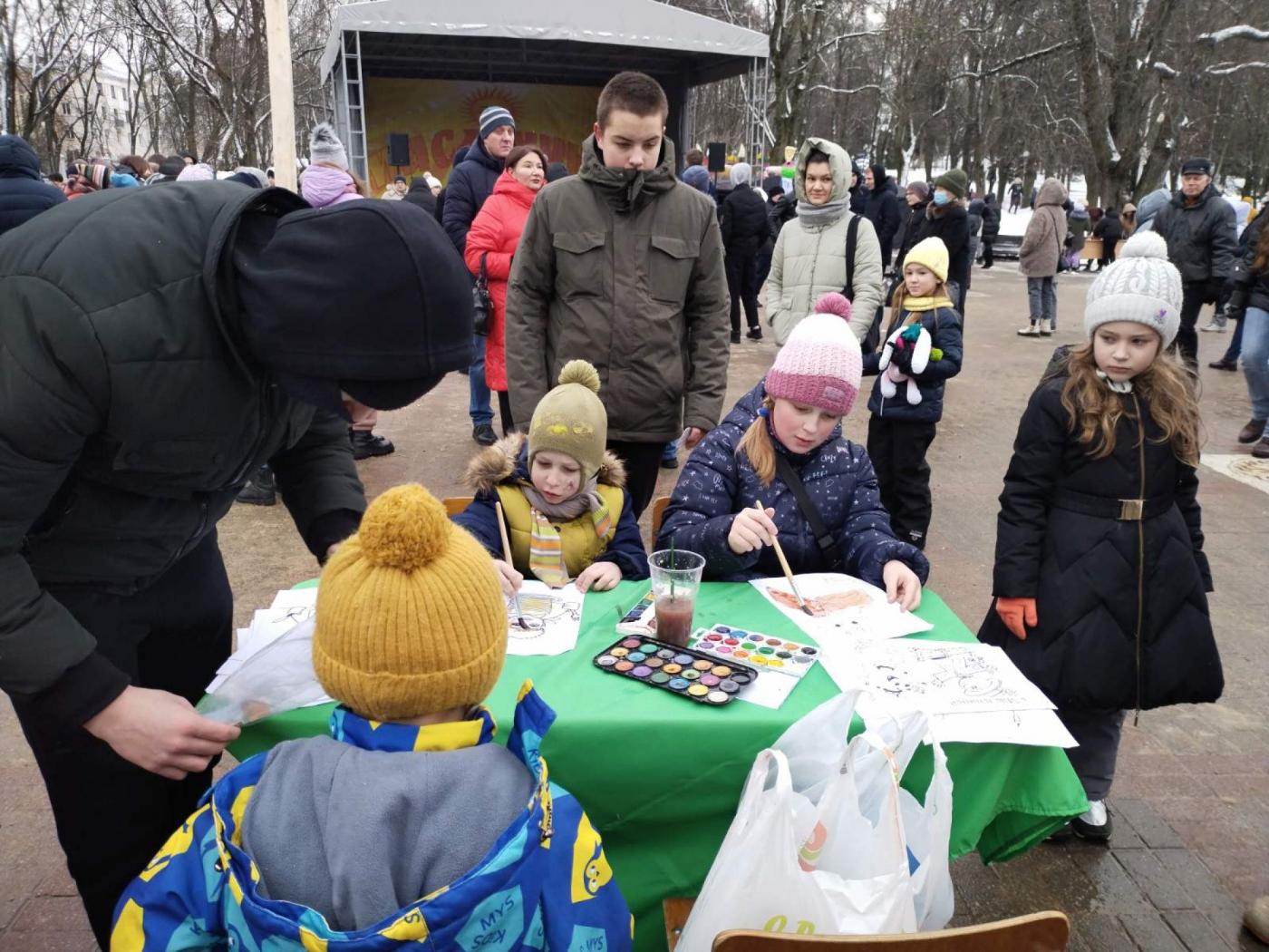 Масленица в Центральном детском парке имени Максима Горького